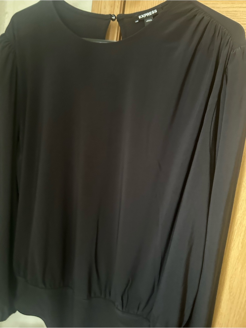 Express Black Shell Top